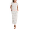 ビラボン BILLABONG　ARCH EMB RIB LONG SKIRT レディース スカート BF01C602 マルチカラー（MUL）