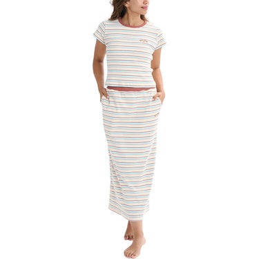 ビラボン BILLABONG　ARCH EMB RIB LONG SKIRT レディース スカート BF01C602 マルチカラー（MUL）