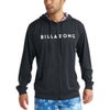 ビラボン BILLABONG　Zip Rash Guard ジップアップラッシュガード BG01A850 BLACK（BLK）