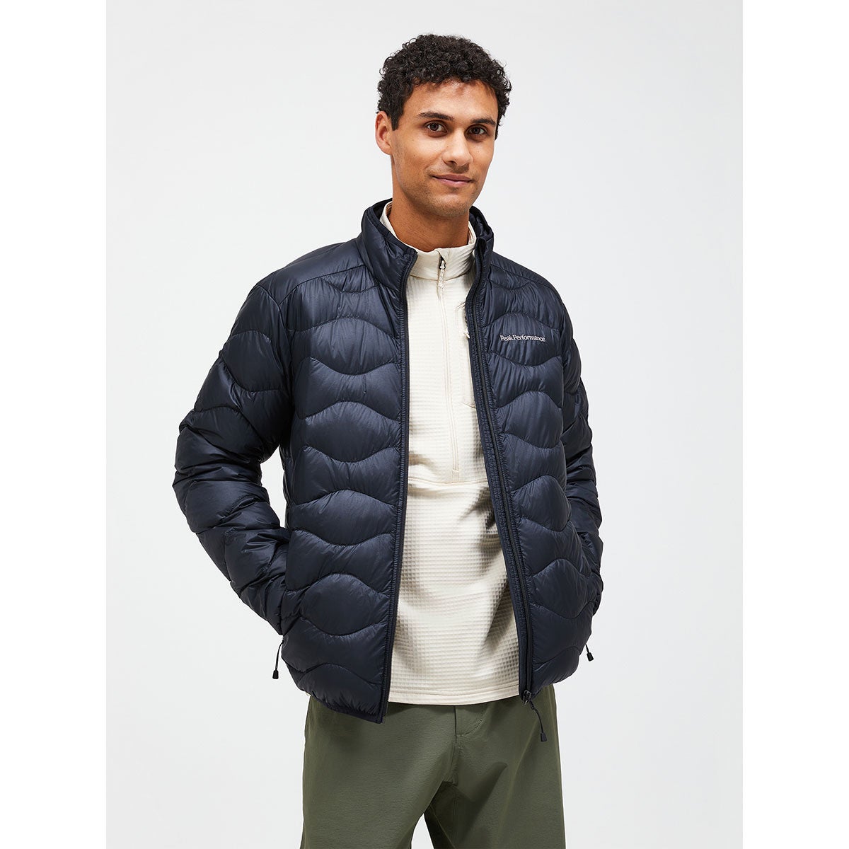 ピークパフォーマンス PEAK PERFORMANCE　スキー スノーボードウェア インナー メンズヘリウムダウンジャケット M Helium Down Jacket G79808-040 2026-2027 BLACK