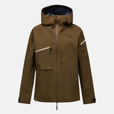 ピークパフォーマンス PEAK PERFORMANCE　スキー スノーボードウェア ジャケット メンズアルパインゴアテックス3レイヤージャケット M Alpine Gore-Tex 3L Jacket G80502-050 2026-2027 Meadow Moss