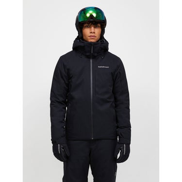 ピークパフォーマンス PEAK PERFORMANCE　スキー スノーボードウェア ジャケット メンズマルーンインシュレーテッドジャケット M Maroon Insulated Jacket G80505-010 2026-2027 BLACK