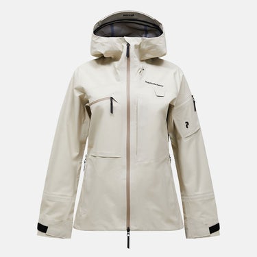 ピークパフォーマンス PEAK PERFORMANCE　スキー スノーボードウェア ジャケット ウィメンズアルパインゴアテックス3レイヤージャケット W Alpine Gore-Tex 3L Jacket G80511-050 2026-2027 SAND FOG