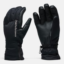 ピークパフォーマンス PEAK PERFORMANCE Unite Glove ユナイトグローブ G80841-110 スキー スノーボードグローブ 2026-2027 ブラック グローブ 手の甲と手のひら
