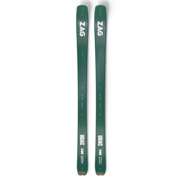 ザグ ZAG　UBAC 95 DARK GREEN ウバック 95　スキー板 単品 2026-2027 詳細2