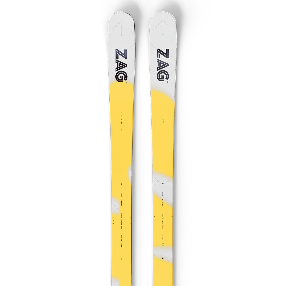 ザグ ZAG SLAP 100 YELLOW スラップ 100 スキー板 単品 2026-2027
