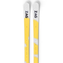 ザグ ZAG SLAP 100 YELLOW スラップ 100 スキー板 単品 2026-2027 イエロー スキー板トップ部正面