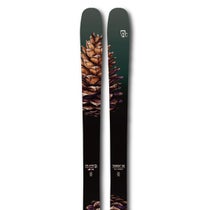 アイスランティック ICELANTIC Torrent 102 トレント 102 スキー板 単品 2026-2027 ブラック フラワーグラフィック スキー板トップ部正面
