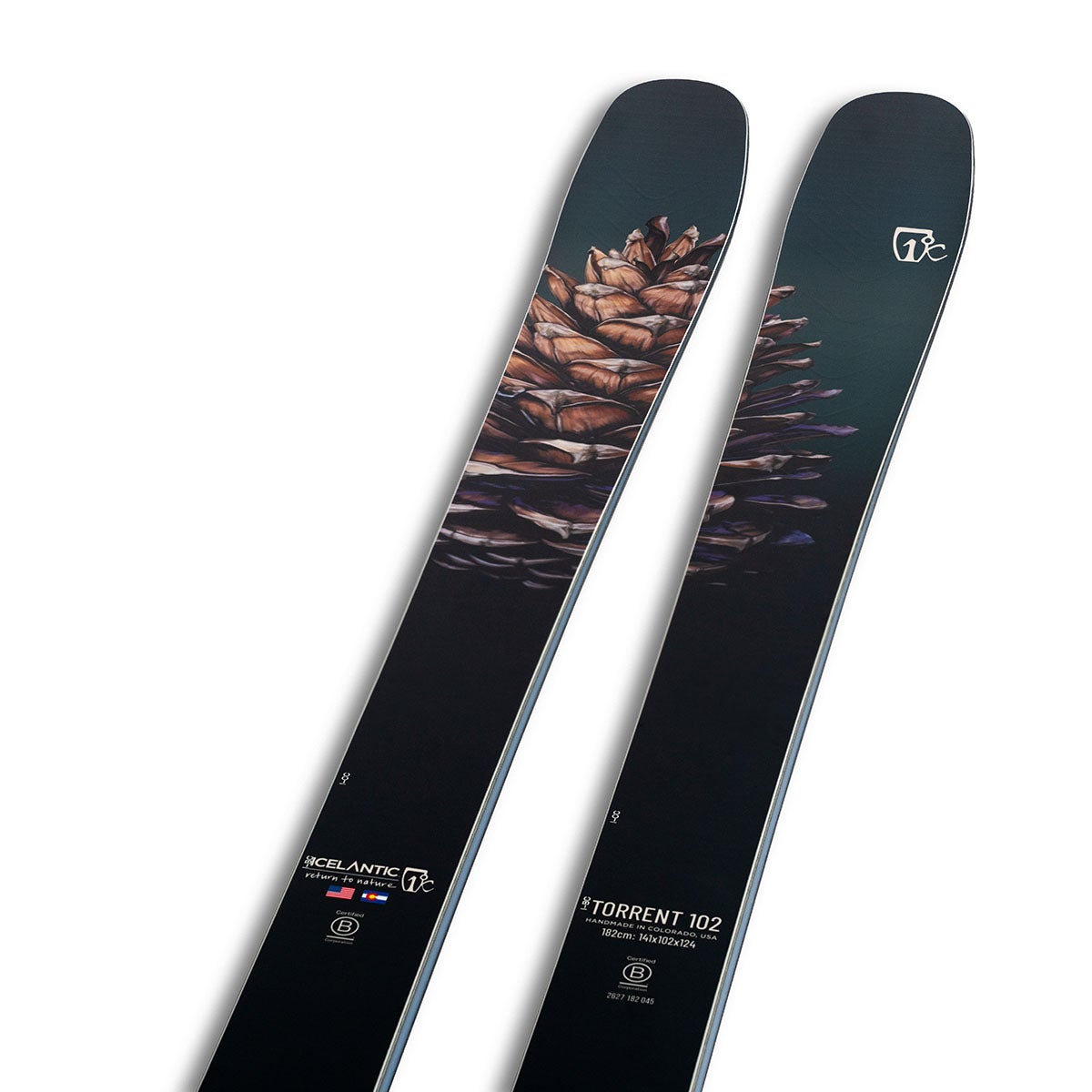 アイスランティック ICELANTIC　Torrent 102 トレント 102　スキー板 単品 2026-2027 詳細4