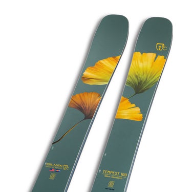 アイスランティック ICELANTIC　Tempest 100 テンペスト 100　スキー板 単品 2026-2027 スキー板 トップシート先端部アップ
