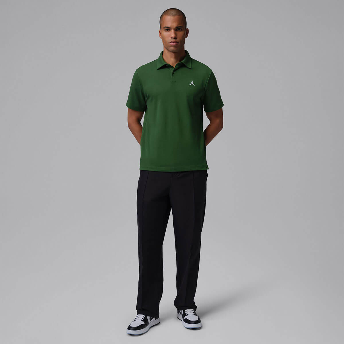Jordan ジョーダン　メンズ Dri-FIT ゴルフ 半袖 ポロシャツ HQ8688 GREEN　2026年モデル 詳細6