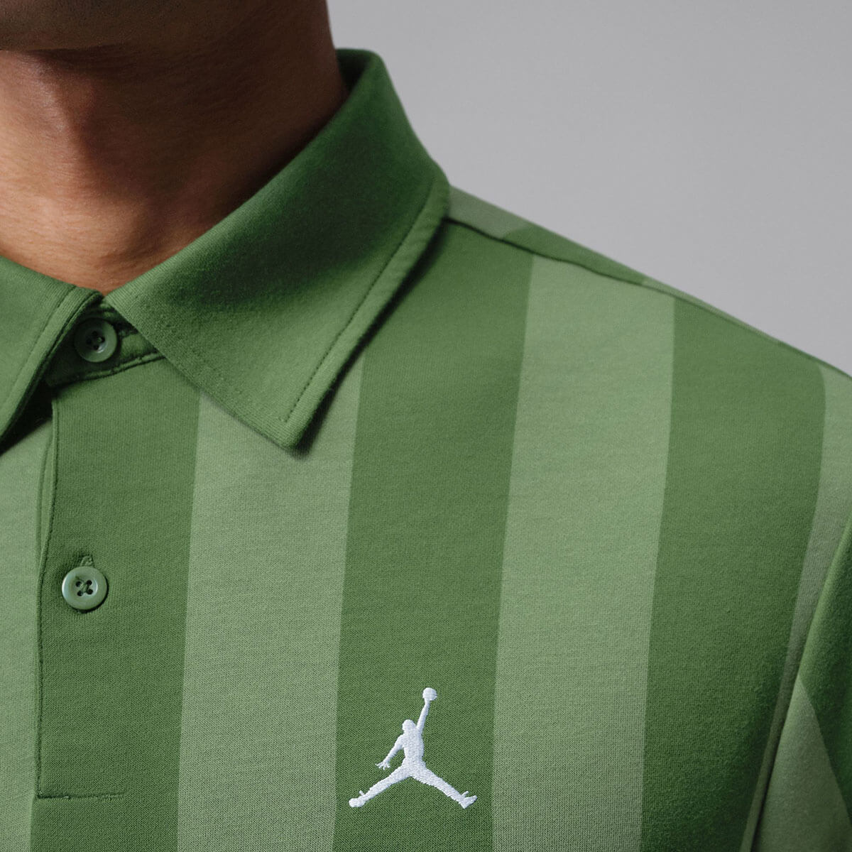 Jordan ジョーダン　メンズ Dri-FIT ゴルフ 半袖 プリント ポロシャツ IF2930 GREEN　2026年モデル 詳細4