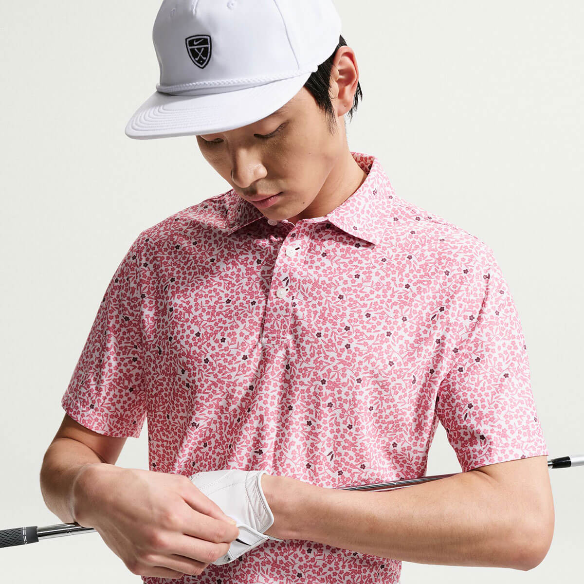 ナイキ メンズ Dri-FIT テーラード 半袖ポロシャツ IO2164 641 PEONY ゴルフウェア [2026年春夏モデル] 詳細3