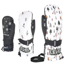 レベル LEVEL　ミット JUNIOR MITT 4153JM_PKWT ジュニア スキー スノーボードグローブ 2025-2026