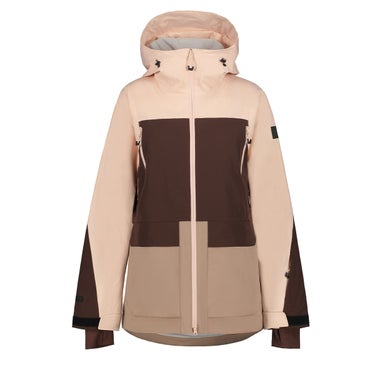 アイスピーク ICEPEAK スキー スノーボードウェア ジャケット キュラン ウィメンズ CURRAN WOMEN 53221-580-603 2026-2027 ベージュ ブラウン レディースジャケット 正面