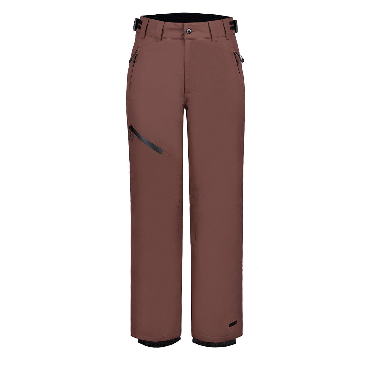アイスピーク ICEPEAK スキー スノーボードウェア パンツ カーリュー ウィメンズ CURLEW WOMEN 54040-659-185 2026-2027 ブラウン レディースパンツ 正面