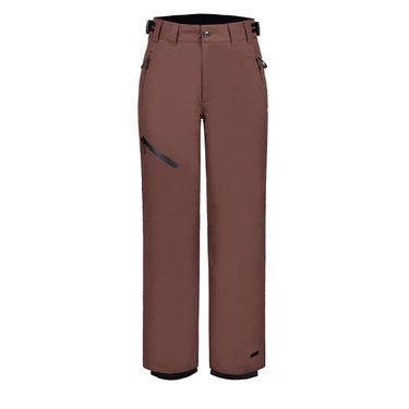 アイスピーク ICEPEAK スキー スノーボードウェア パンツ カーリュー ウィメンズ CURLEW WOMEN 54040-659-185 2026-2027 ブラウン レディースパンツ 正面