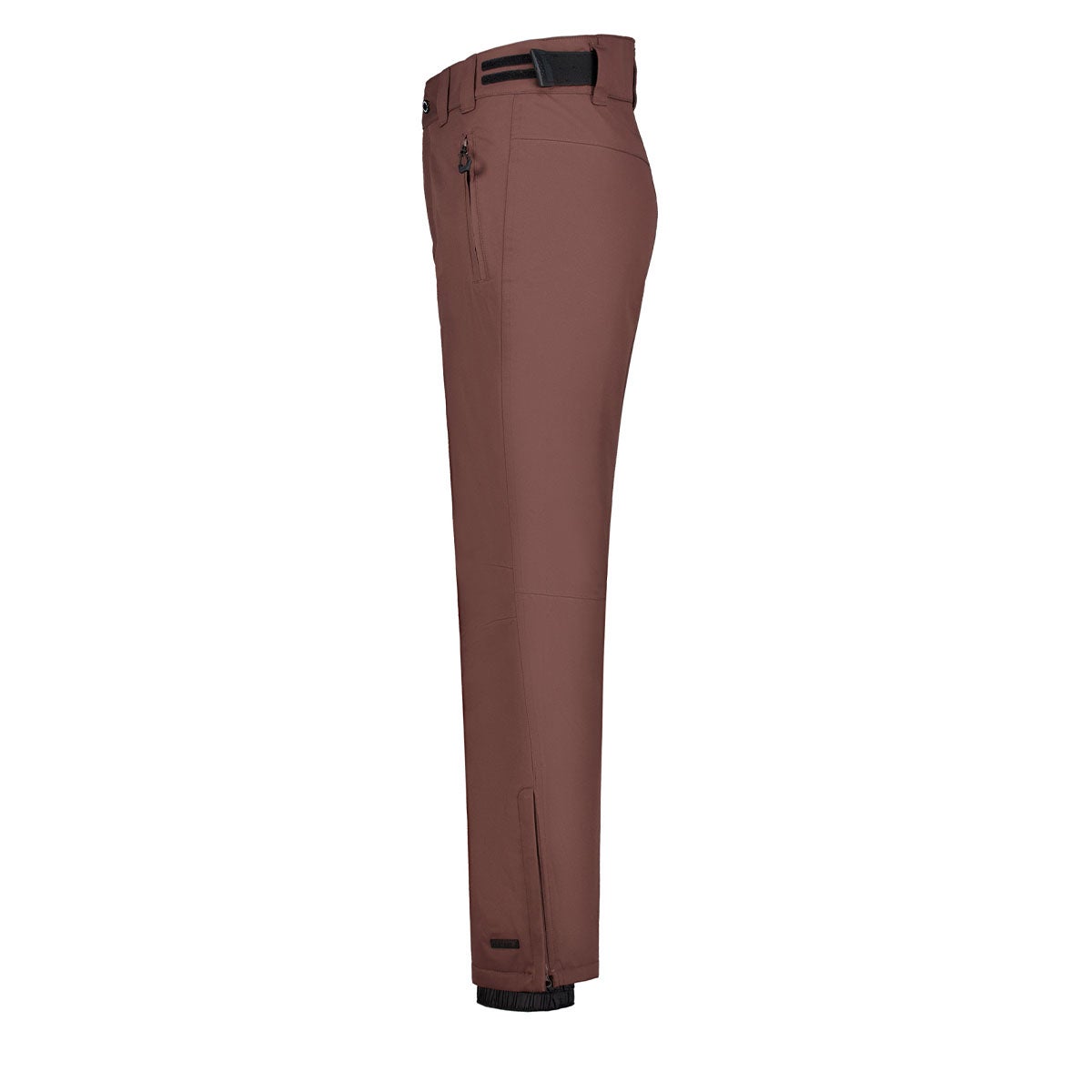 アイスピーク ICEPEAK スキー スノーボードウェア パンツ カーリュー ウィメンズ CURLEW WOMEN 54040-659-185 2026-2027 ブラウン レディースパンツ 側面