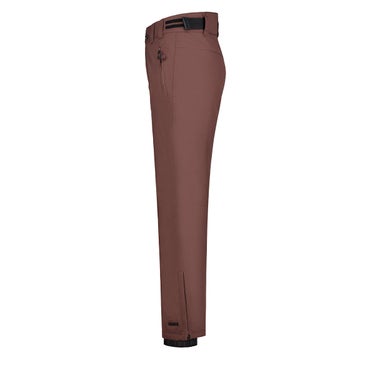 アイスピーク ICEPEAK スキー スノーボードウェア パンツ カーリュー ウィメンズ CURLEW WOMEN 54040-659-185 2026-2027 ブラウン レディースパンツ 側面