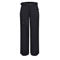 アイスピーク ICEPEAK スキー スノーボードウェア パンツ カーリュー ウィメンズ CURLEW WOMEN 54040-659-990 2026-2027 ブラック レディースパンツ 正面