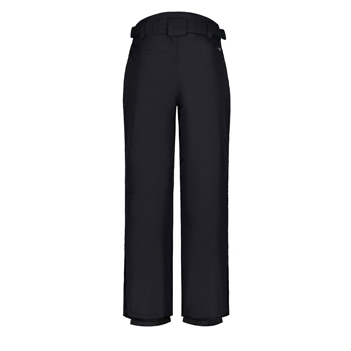 アイスピーク ICEPEAK スキー スノーボードウェア パンツ カーリュー ウィメンズ CURLEW WOMEN 54040-659-990 2026-2027 ブラック レディースパンツ 背面