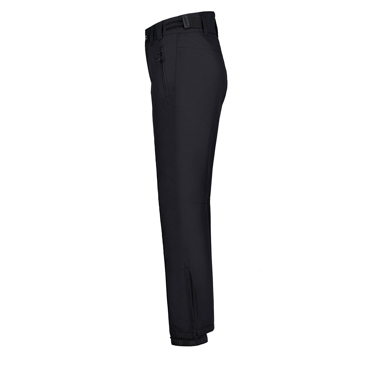 アイスピーク ICEPEAK スキー スノーボードウェア パンツ カーリュー ウィメンズ CURLEW WOMEN 54040-659-990 2026-2027 ブラック レディースパンツ 側面