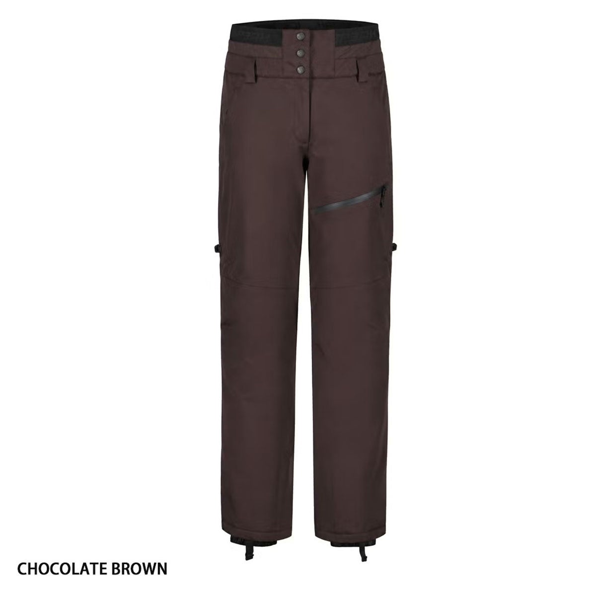 アイスピーク ICEPEAK スキー スノーボードウェア パンツ ショーモン ウィメンズ CHAUMONT WOMEN 54143-659-185 2026-2027 ブラウン レディースパンツ 正面