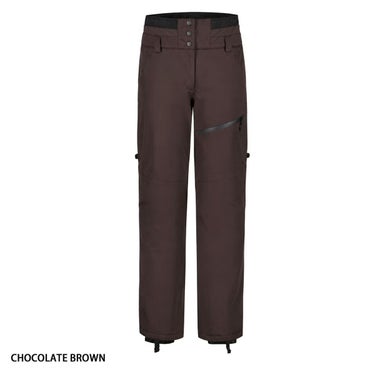 アイスピーク ICEPEAK スキー スノーボードウェア パンツ ショーモン ウィメンズ CHAUMONT WOMEN 54143-659-185 2026-2027 ブラウン レディースパンツ 正面