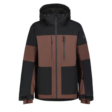 アイスピーク ICEPEAK スキー スノーボードウェア ジャケット キャストレス メンズ CASTRES MEN 56224-567-185 2026-2027 ブラウン ブラック メンズジャケット 正面