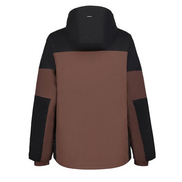 アイスピーク ICEPEAK スキー スノーボードウェア ジャケット キャストレス メンズ CASTRES MEN 56224-567-185 2026-2027 ブラウン ブラック メンズジャケット 背面