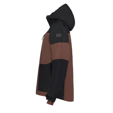 アイスピーク ICEPEAK スキー スノーボードウェア ジャケット キャストレス メンズ CASTRES MEN 56224-567-185 2026-2027 ブラウン ブラック メンズジャケット 側面
