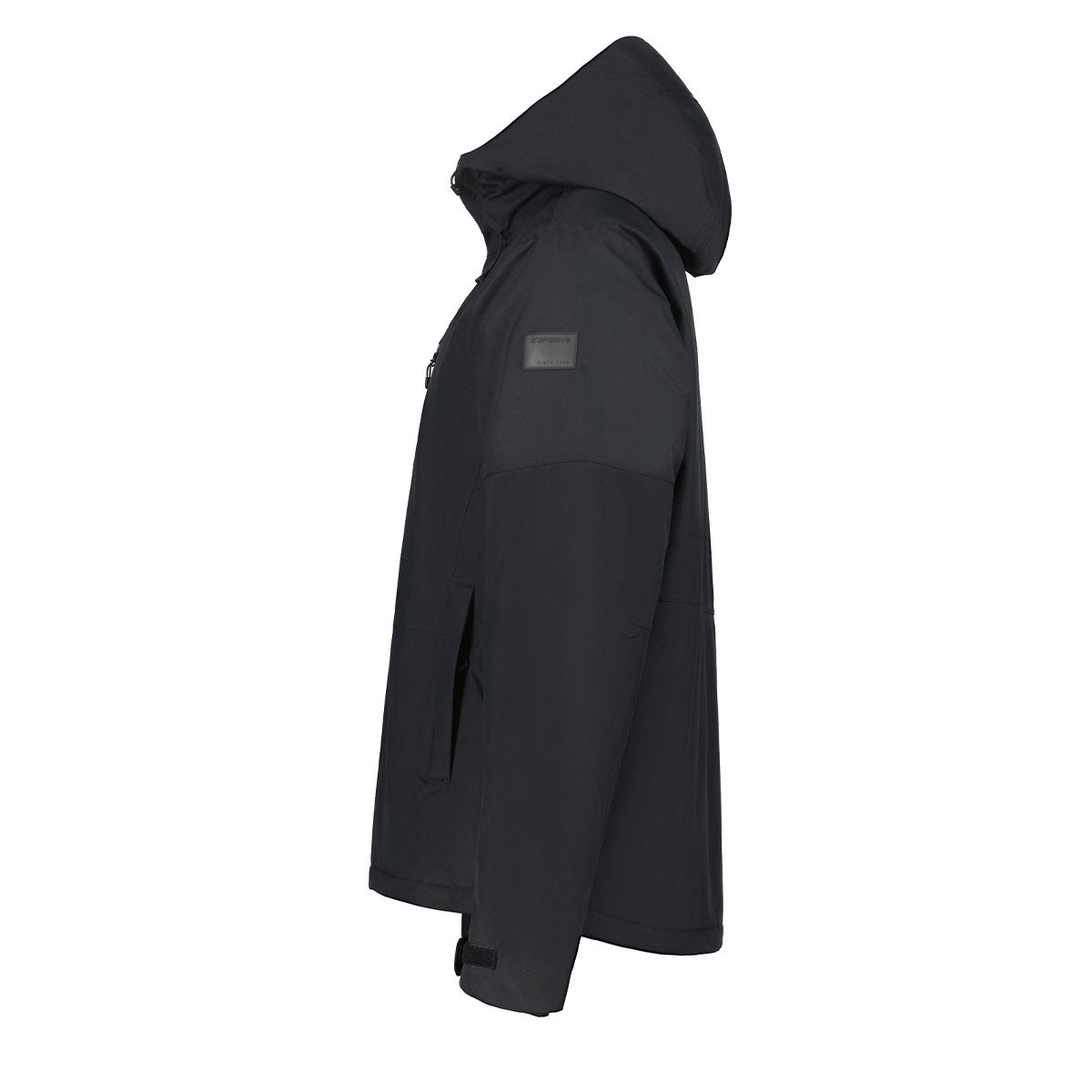 アイスピーク ICEPEAK スキー スノーボードウェア ジャケット チェスター メンズ CHESTER MEN 56229-659-990 2026-2027 ブラック メンズジャケット 側面