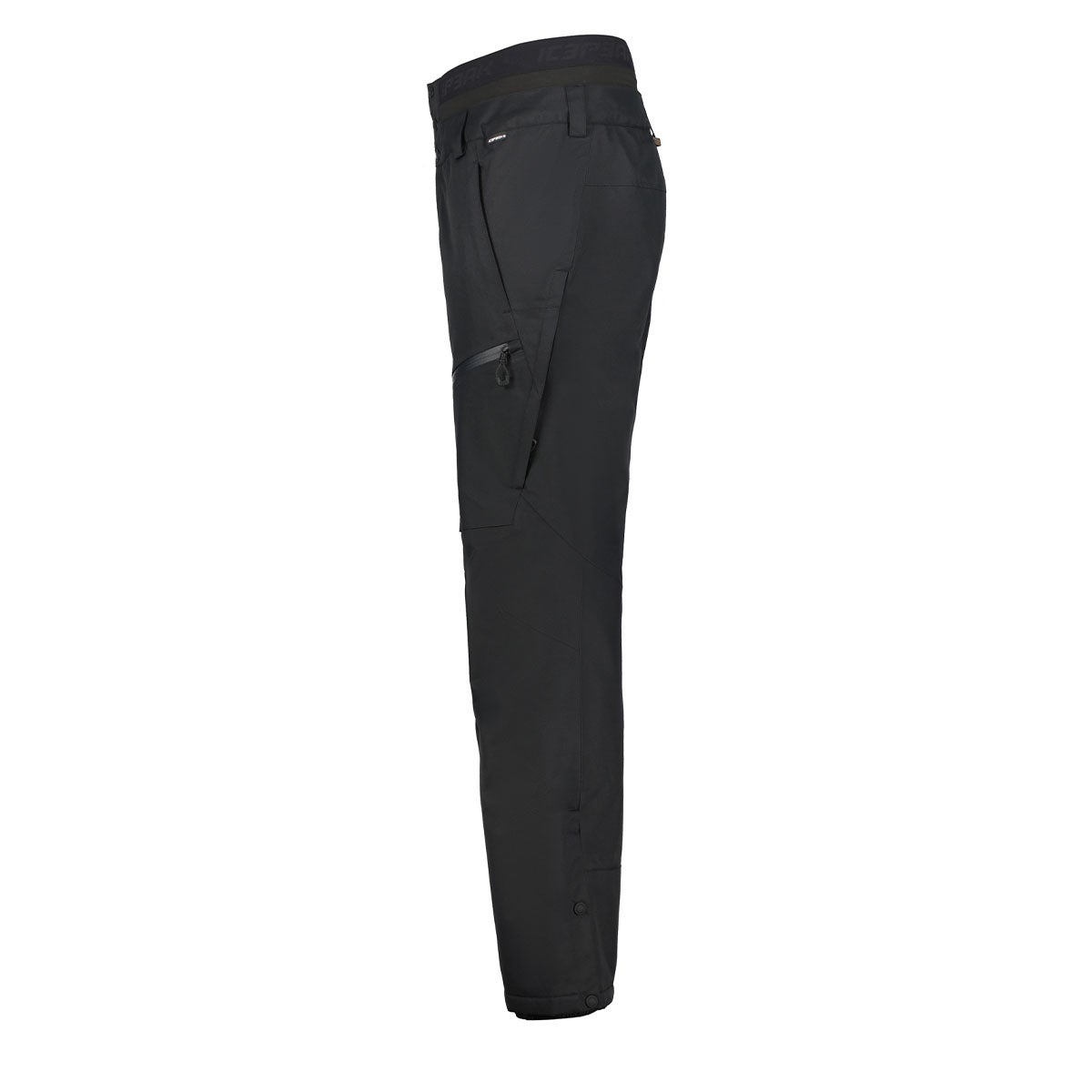 アイスピーク ICEPEAK スキー スノーボードウェア パンツ コクラン メンズ COCHRAN MEN 57143-659-990 2026-2027 ブラック メンズパンツ 側面