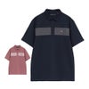 トラヴィスマシュー Travis Mathew　メンズ ハウンドトゥース チェストライン 半袖 ポロシャツ 7AP004　2026年モデル