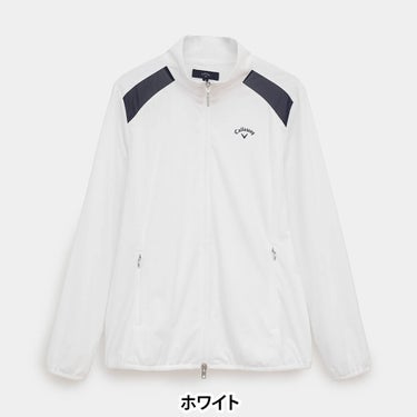 キャロウェイ Callaway　レディース スターストレッチ フルジップ 長袖 ブルゾン C25215201　2025年モデル 商品側面