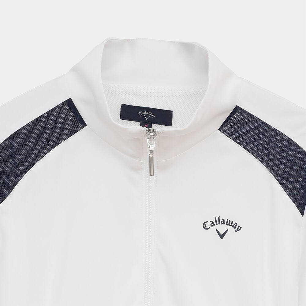 キャロウェイ Callaway　レディース スターストレッチ フルジップ 長袖 ブルゾン C25215201　2025年モデル 素材ディテール