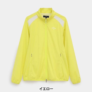 キャロウェイ Callaway　レディース スターストレッチ フルジップ 長袖 ブルゾン C25215201　2025年モデル ロゴディテール