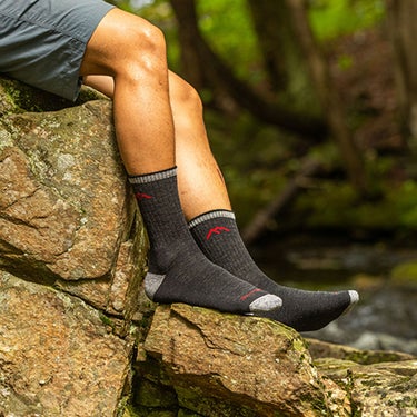 ダーンタフ Darntough VERMONT メンズ 1466 ハイカーマイクロクルー ミッドウェイトクッション ソックス 19441466 2022 ソックス サイズ説明