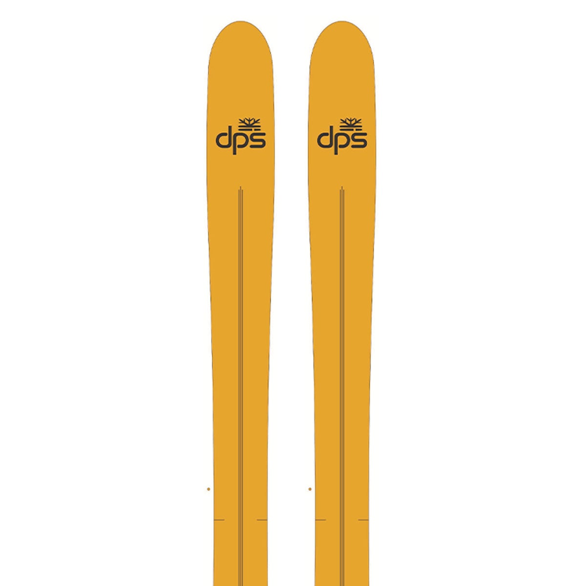 ディーピーエス DPS Lotus 112 ロータス 112 Yellow スキー板 単品 2026-2027 スキー板 表面全体