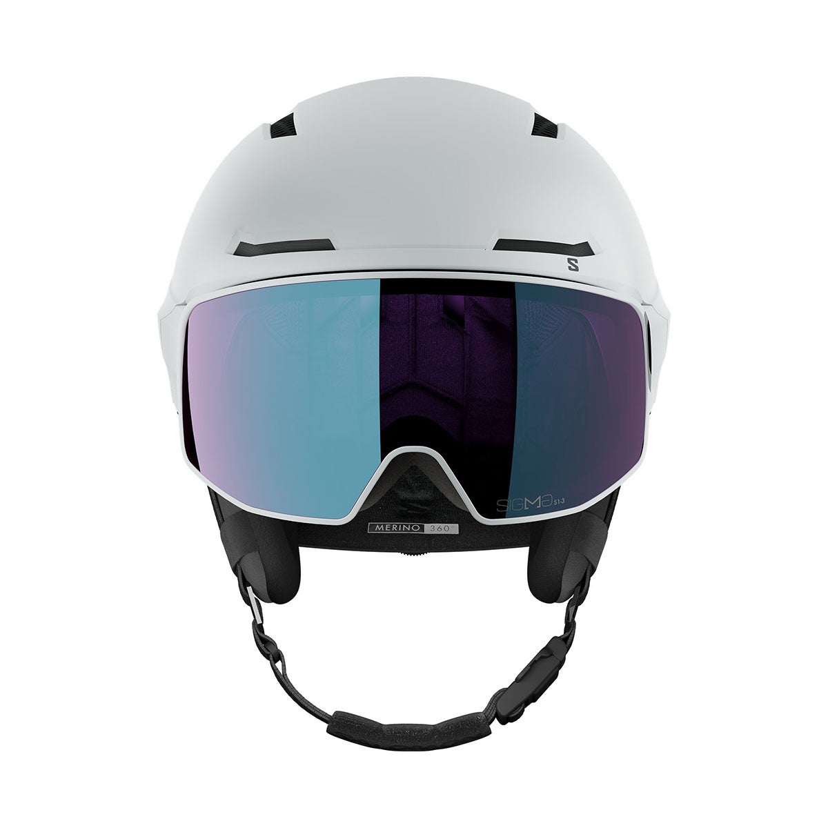 サロモン SALOMON　DRIVER PRIME SIGMA PHOTO MIPS　Visor:Sigma Photo Sky Blue 調光レンズ搭載ドライバープライムシグマフォトミップス Ice Flow スキー スノーボードヘルメット 2026-2027 詳細5