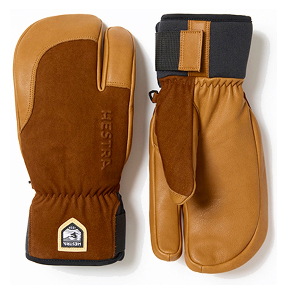 ヘストラ HESTRA　Topo 3-Finger トポ スリーフィンガー Cork Nubuk　スキーグローブ 2026-2027 詳細1