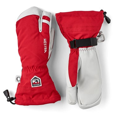 ヘストラ HESTRA　Heli Ski 3-Finger ヘリ スキー スリーフィンガー Red　スキーグローブ 2026-2027 詳細1