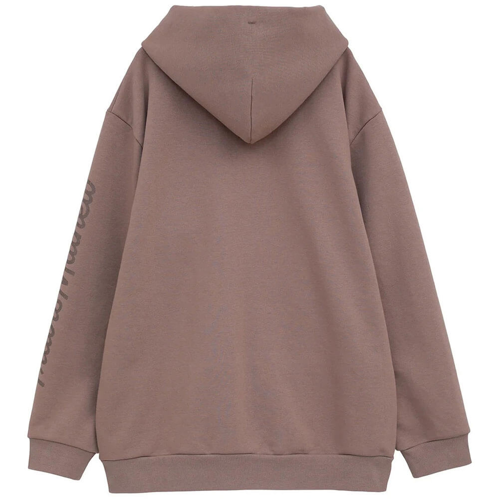 トラヴィスマシュー Travis Mathew　ユニセックス 長袖 スウェット フーディー 7AM025  ディープトープ 背面