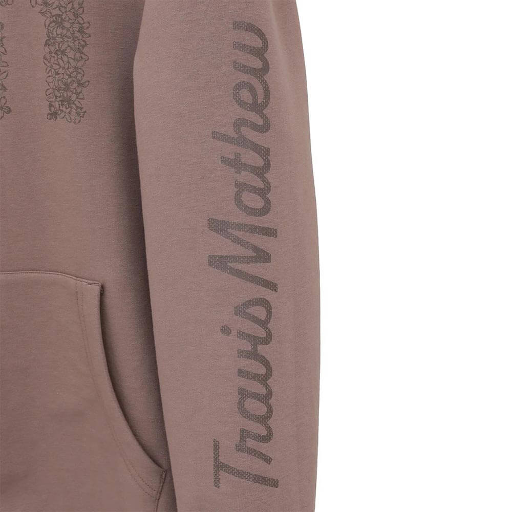 トラヴィスマシュー Travis Mathew　ユニセックス 長袖 スウェット フーディー 7AM025  袖ロゴ ディテール