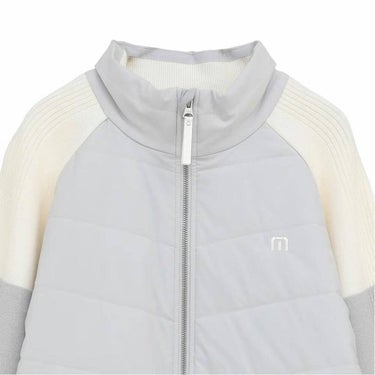 トラヴィスマシュー Travis Mathew　メンズ ニットコンビ ハイブリッド 中綿 長袖 ジャケット 7AM04 襟・胸元 ディテール