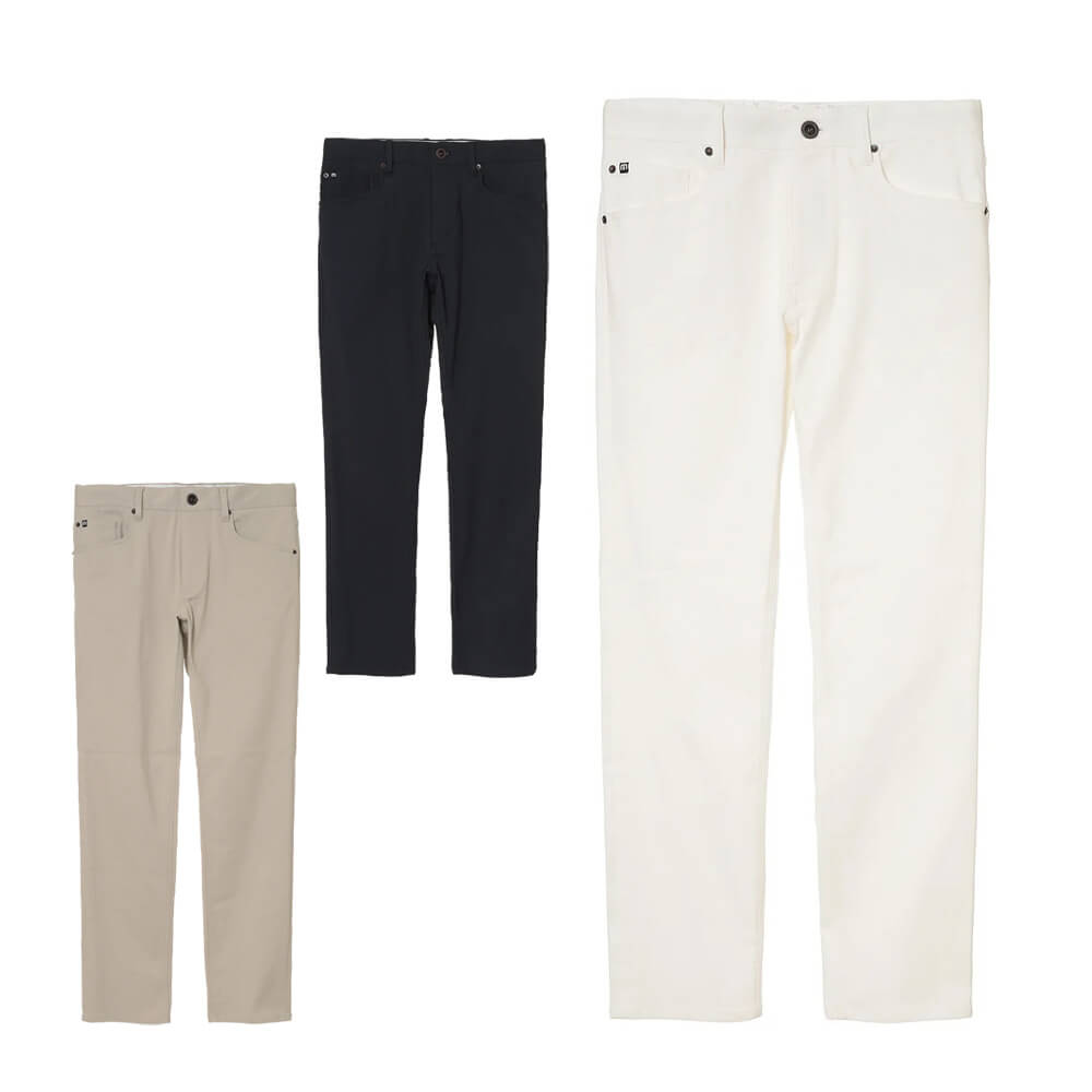 トラヴィスマシュー Travis Mathew　メンズ 5ポケット カルゼストレッチ スリム ロングパンツ 7AM007　2025年モデル 詳細1