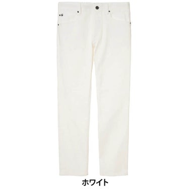 トラヴィスマシュー Travis Mathew　メンズ 5ポケット カルゼストレッチ スリム ロングパンツ 7AM007  ホワイト 正面