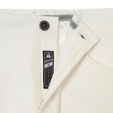 トラヴィスマシュー Travis Mathew　メンズ 5ポケット カルゼストレッチ スリム ロングパンツ 7AM007  フロント開閉部 ディテール