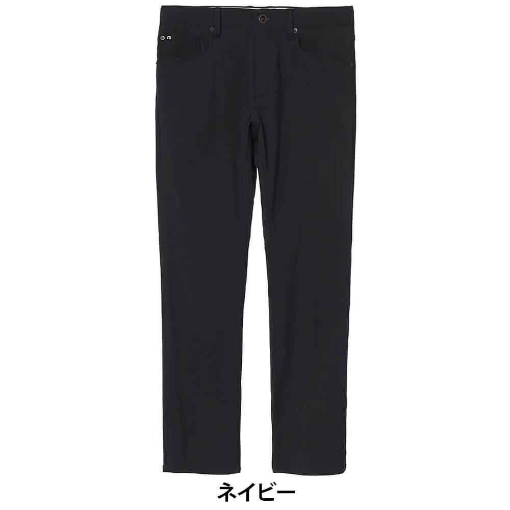 トラヴィスマシュー Travis Mathew　メンズ 5ポケット カルゼストレッチ スリム ロングパンツ 7AM007  ネイビー 正面