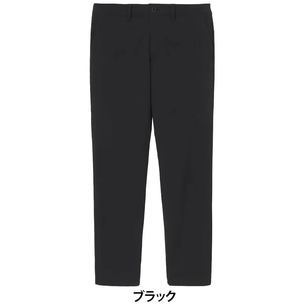 トラヴィスマシュー Travis Mathew メンズ ナイロン ジャカード テーバード ロングパンツ 7AM008 2025年モデル ブラック系 ウェア全体